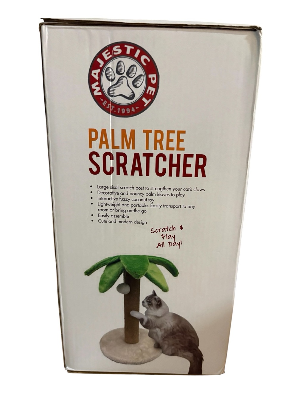 Majestic Car Palm Tree Scratcher - Picture 3 of 3